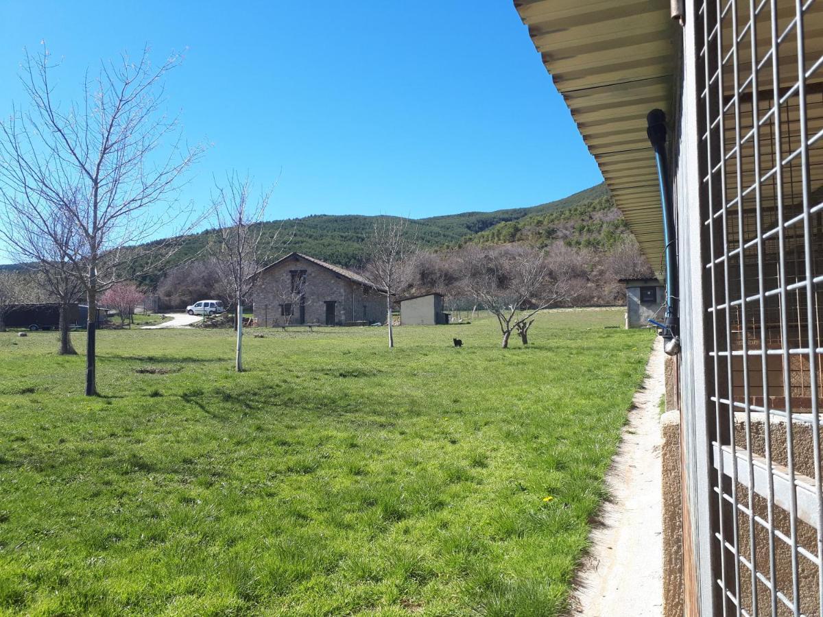 Albergue A'Noguera Castiello de Jaca Exteriér fotografie